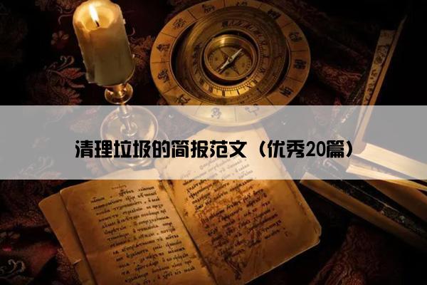 清理垃圾的简报范文（优秀20篇）