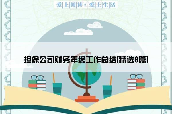 担保公司财务年终工作总结[精选8篇]