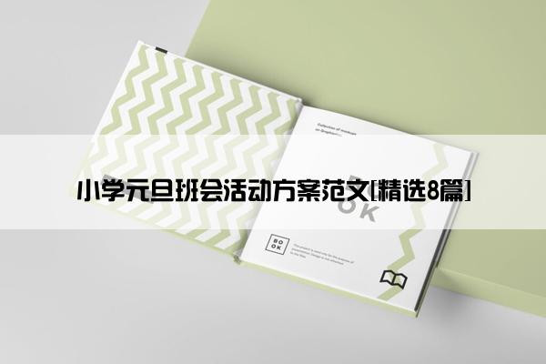 小学元旦班会活动方案范文[精选8篇]