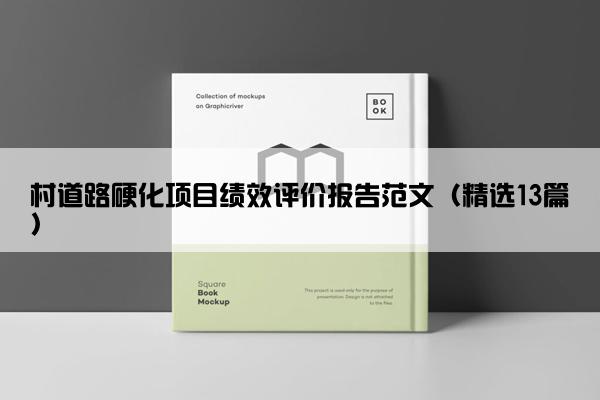 村道路硬化项目绩效评价报告范文（精选13篇）