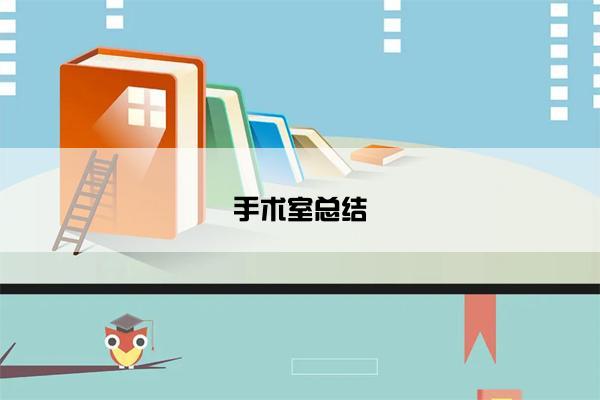 手术室总结