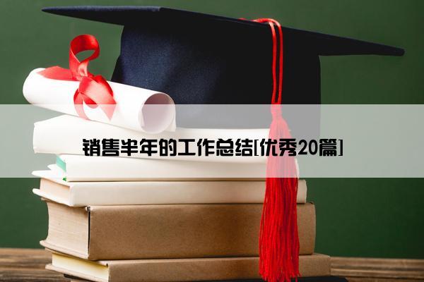 销售半年的工作总结[优秀20篇]