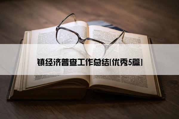 镇经济普查工作总结[优秀5篇]