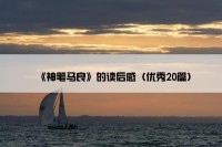 《神笔马良》的读后感（优秀20篇）