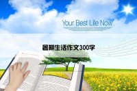暑期生活作文300字