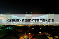《绿野仙踪》读后感300字三年级大全2篇