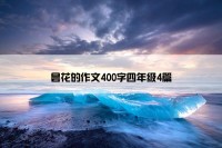 昙花的作文400字四年级4篇