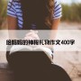 给妈妈的神秘礼物作文400字