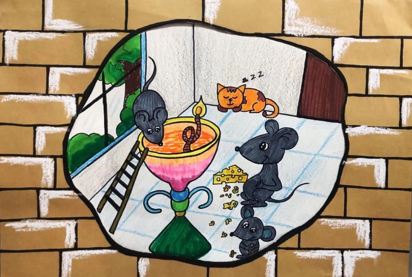 老鼠偷油.jpg