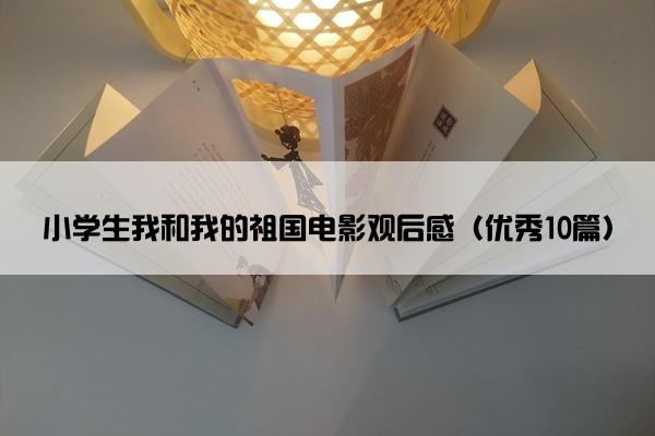 小学生我和我的祖国电影观后感（优秀10篇）