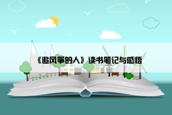 《追风筝的人》读书笔记与感悟