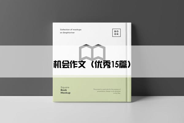 机会作文（优秀15篇）