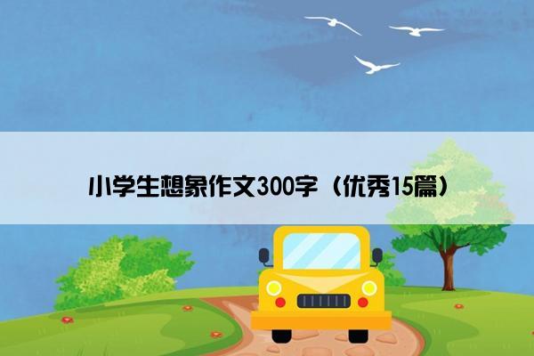 小学生想象作文300字（优秀15篇）