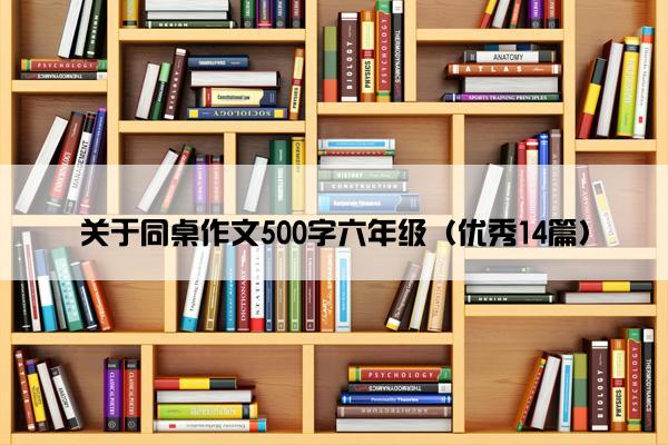 关于同桌作文500字六年级（优秀14篇）
