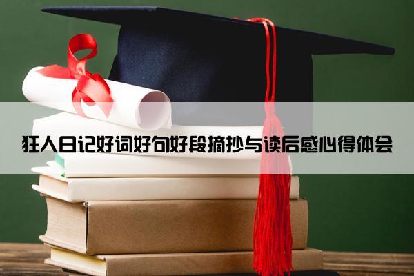 狂人日记好词好句好段摘抄与读后感心得体会