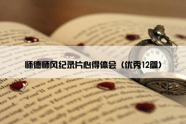 师德师风纪录片心得体会（优秀12篇）