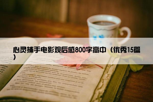 心灵捕手电影观后感800字高中（优秀15篇）