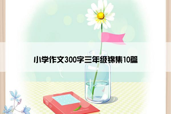 小学作文300字三年级锦集10篇