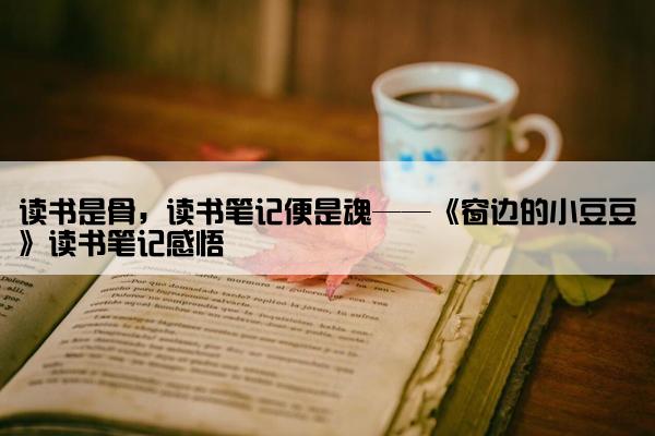读书是骨，读书笔记便是魂——《窗边的小豆豆》读书笔记感悟