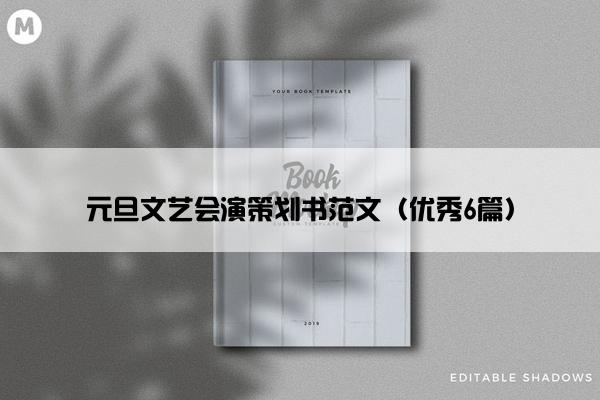 元旦文艺会演策划书范文（优秀6篇）