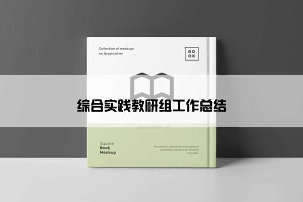 综合实践教研组工作总结