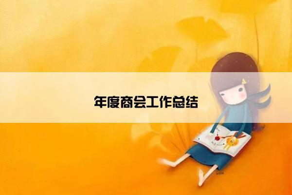 年度商会工作总结
