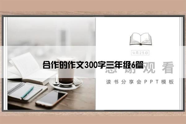 合作的作文300字三年级6篇