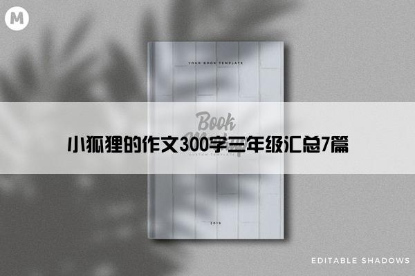 小狐狸的作文300字三年级汇总7篇
