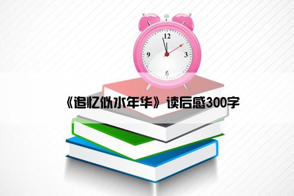 《追忆似水年华》读后感300字