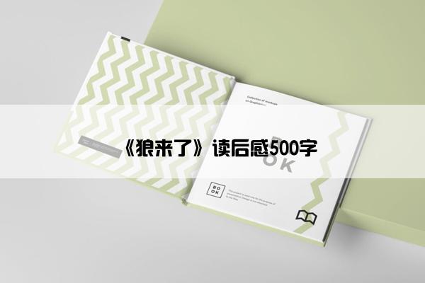 《狼来了》读后感500字