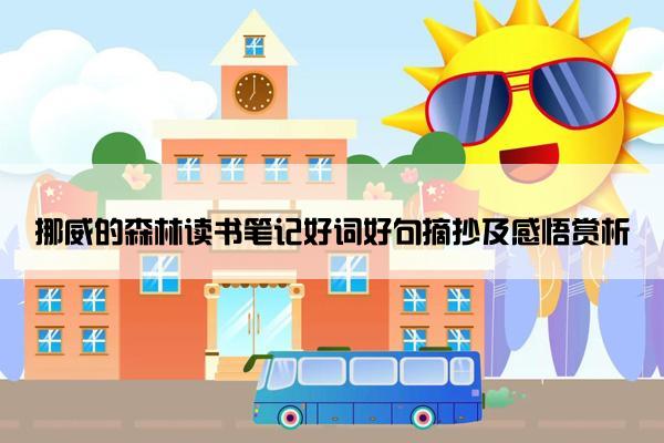 挪威的森林读书笔记好词好句摘抄及感悟赏析