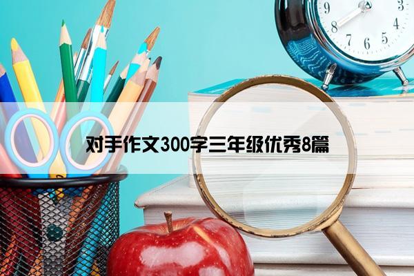 对手作文300字三年级优秀8篇