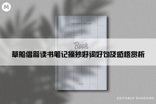 草船借箭读书笔记摘抄好词好句及感悟赏析