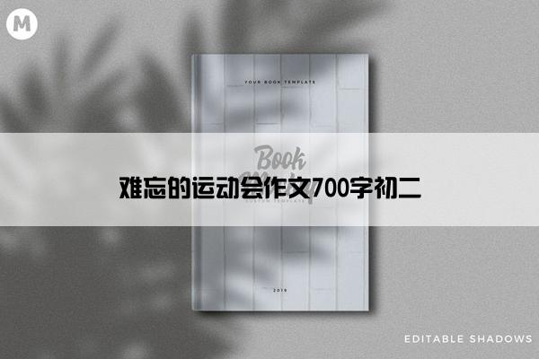 难忘的运动会作文700字初二