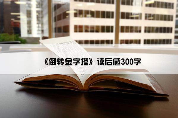 《倒转金字塔》读后感300字