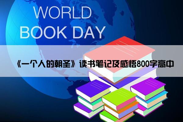《一个人的朝圣》读书笔记及感悟800字高中