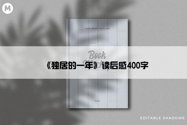 《独居的一年》读后感400字