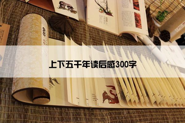 上下五千年读后感300字
