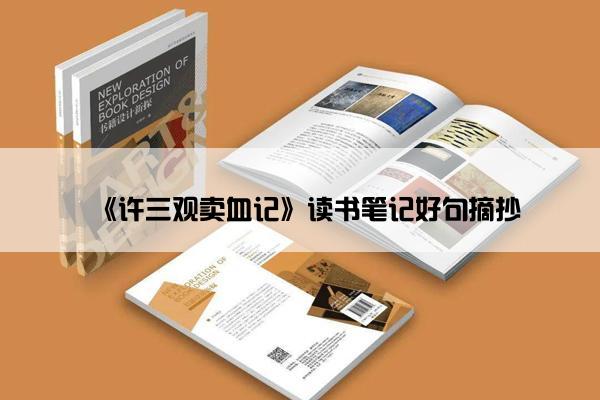 《许三观卖血记》读书笔记好句摘抄