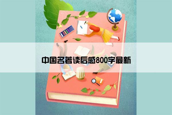 中国名著读后感800字最新