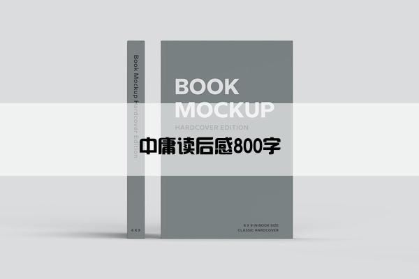 中庸读后感800字