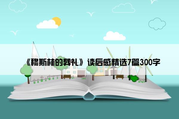 《穆斯林的葬礼》读后感精选7篇300字