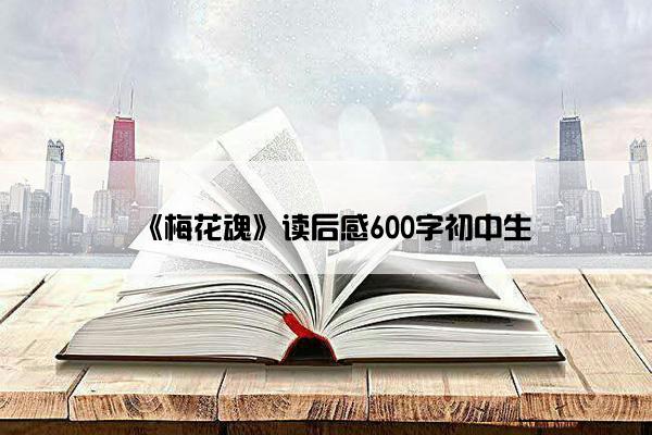 《梅花魂》读后感600字初中生