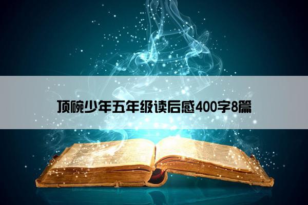 顶碗少年五年级读后感400字8篇