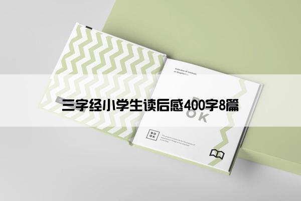三字经小学生读后感400字8篇