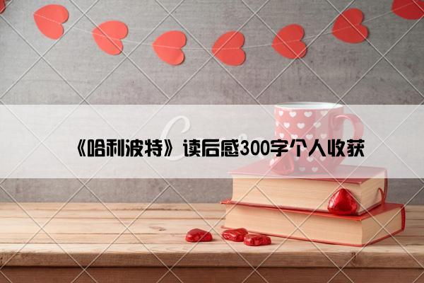 《哈利波特》读后感300字个人收获