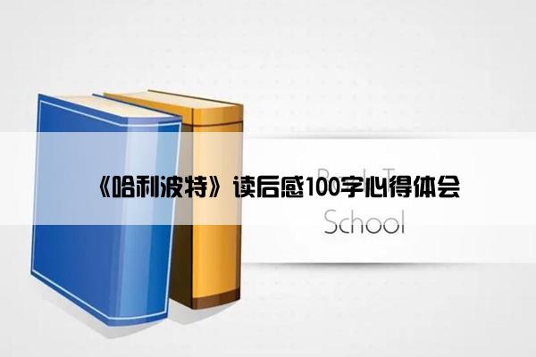 《哈利波特》读后感100字心得体会