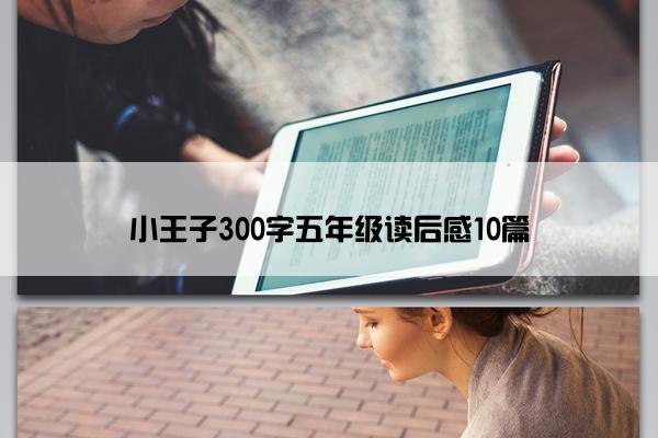 小王子300字五年级读后感10篇
