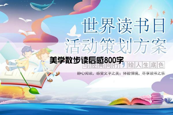 美学散步读后感800字