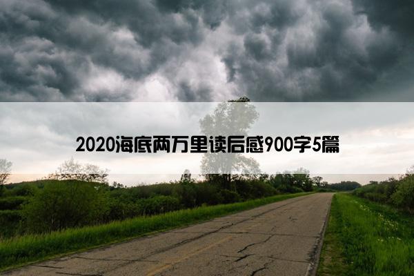 2020海底两万里读后感900字5篇